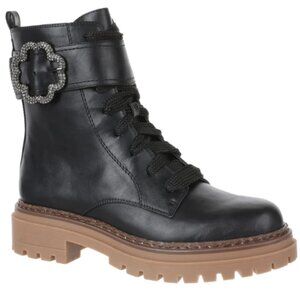 Sam & Libby Women's Samantha Embellished Combat Boot Sz 8 NWOT